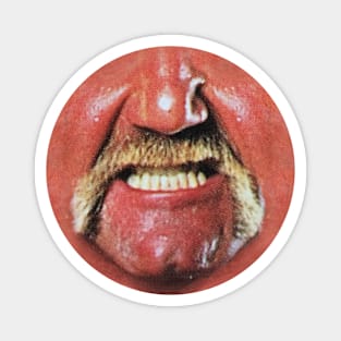 80's Wrestler Mouth Magnet